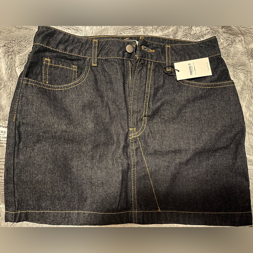 Denim skirt